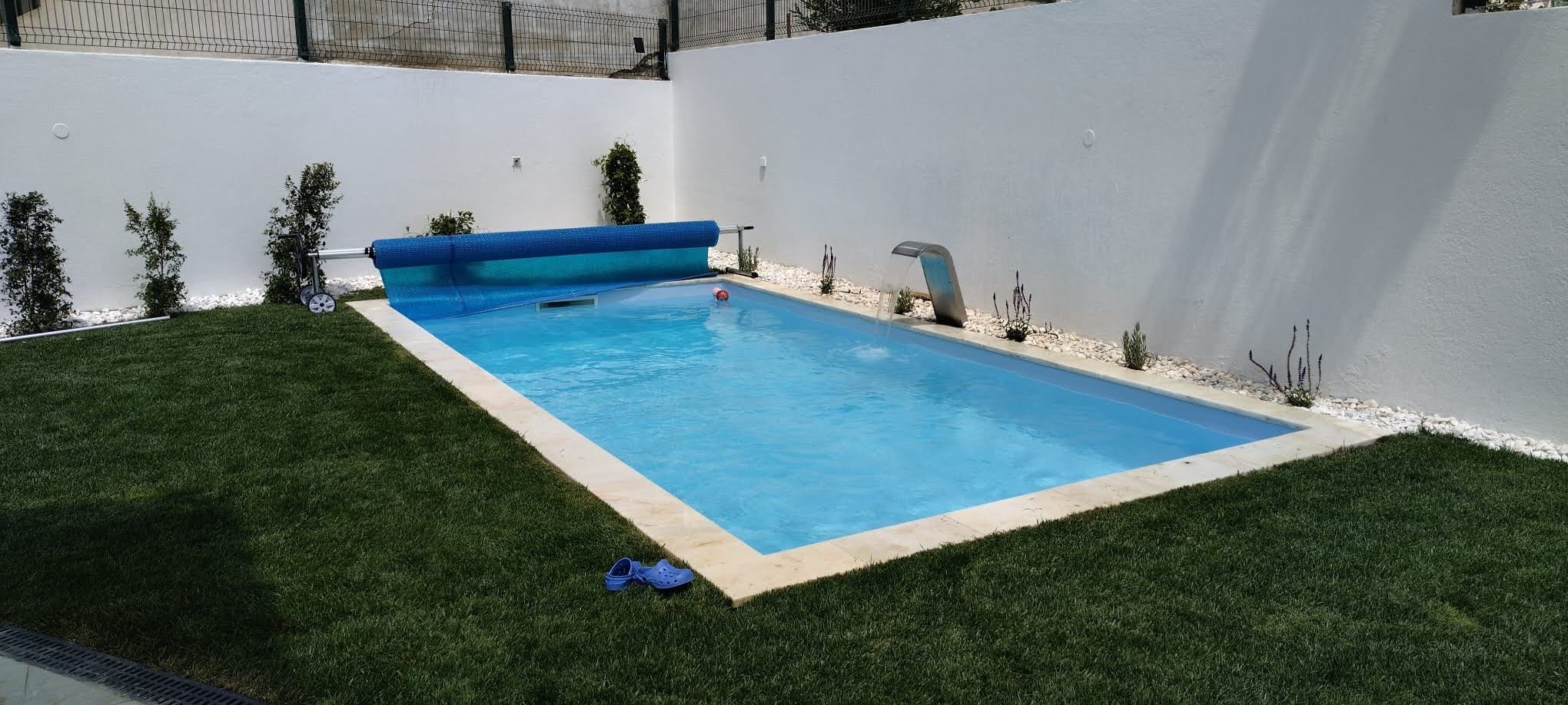 Ruceel – Piscina 6mx3m com tela Azul Adriático Ruceel - Piscina 6mx3m com tela Azul Adriático